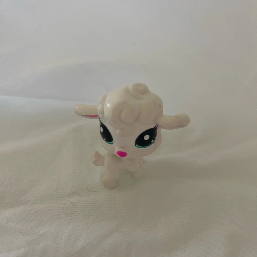 Littlest Pet Shop LPS Authentic Thirsty Pets Lamb Shee 4-165 Rare